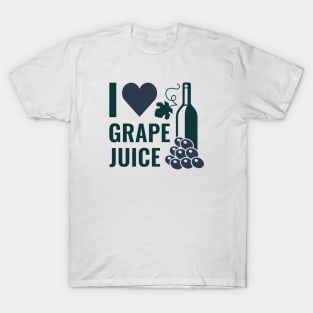 I Love Grape Juice T-Shirt